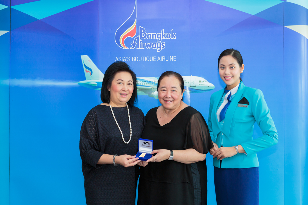 คุณเบญจวรรณ สุทธิกลม สมาชิกฟลายเออร์โบนัสระดับพรีเมียร์
