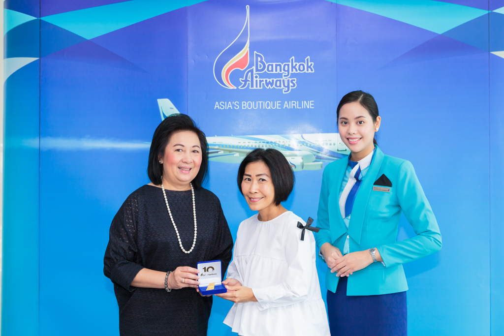 คุณนัดดาเพ็ญ ทุมมานนท์ สมาชิกฟลายเออร์โบนัสระดับพรีเมียร์