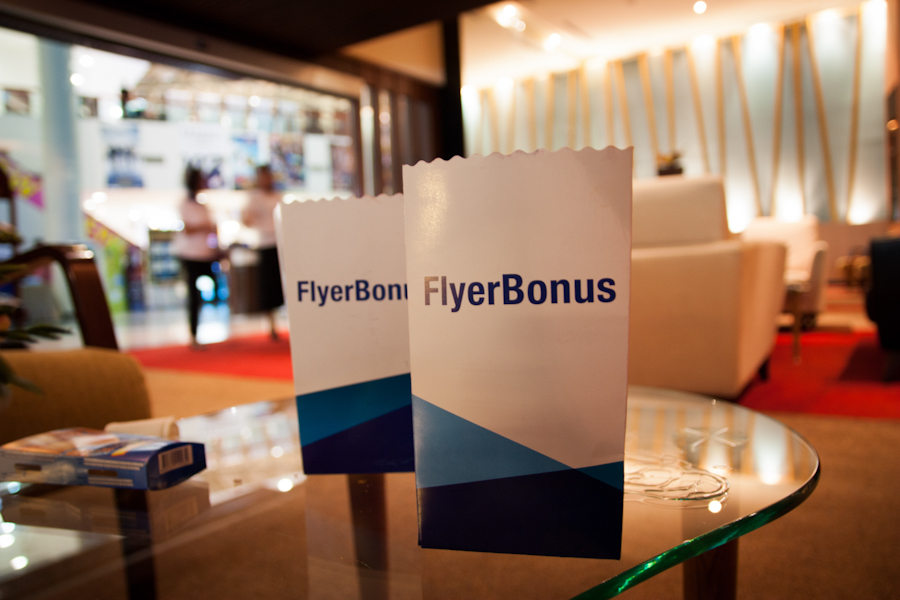 A warm welcome gift from the FlyerBonus Team.
